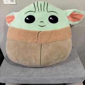 Star Wars Grogu Baby Yoda Squishmallow Plush Jumbo Mandalorian Lucasfilm